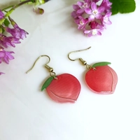 Peach Earrings