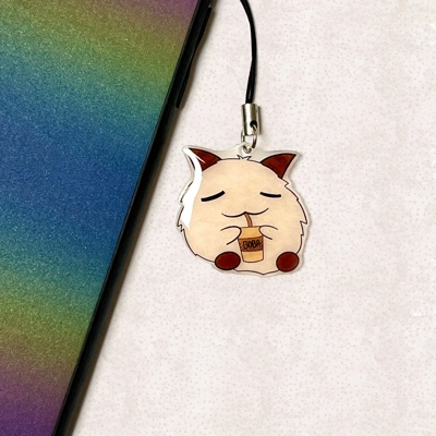 Boba Poro Phone Charm