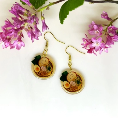 Ramen Earrings