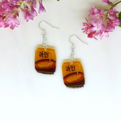 Korean Ramyun Earrings