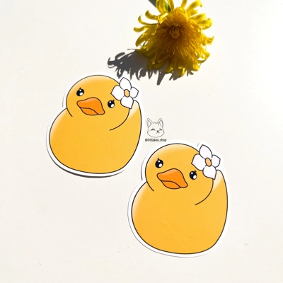 Rubber Duckie Sticker