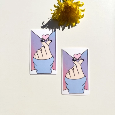 K-Pop BTS Saranghae Sticker | waterproof