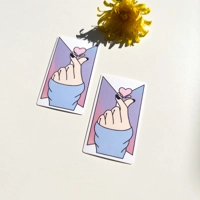 K-Pop BTS Saranghae Sticker | waterproof