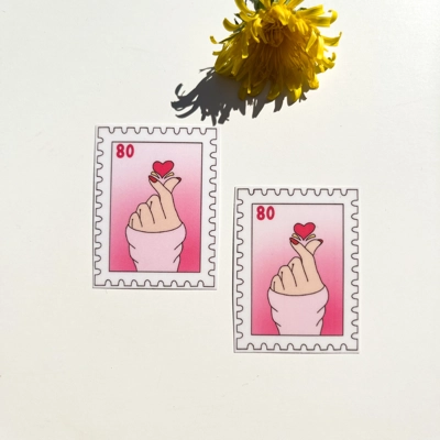 Saranghae Stamp Sticker Saranghae Stamp Sticker