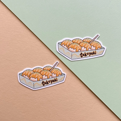 Takoyaki Sticker