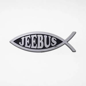 Jeebus 3D Car Emblem