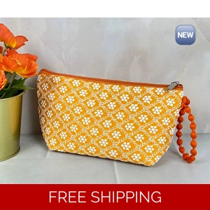 LucknowChikan handicraft Large Size Pouches/Clutch !