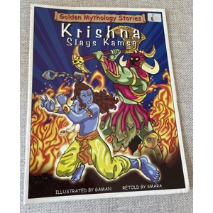 Golden Mythology Stories: Krishna Slays Kamsa