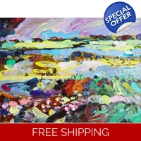 Abstract Colourful Yummy Landscap..