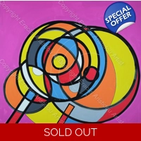 SOLD Abstract Expressionism 727