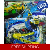 Abstract Expressionism Let Go