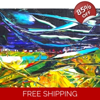 Abstract landscape Fields 755