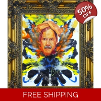 Abstract Portrait Cleese 916