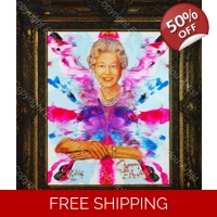 Abstract Portrait Elizabeth 908