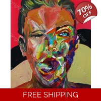 Abstract Portrait Scarlet 812