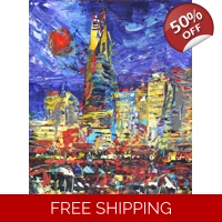 Abstract Shard City 437