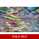 SOLD Beautiful colourful abstract lanscape 858