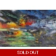 SOLD Beautiful colourful abstract sky 880