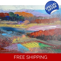 Beautiful colourful landscape 078