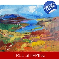 Beautiful colourful landscape 082