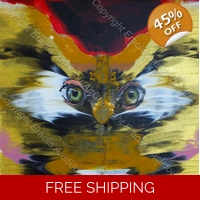 Butterfly Portrait Attacus Atlas ..