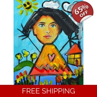 Childsplay Portrait Flowers 772