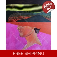 Cowboy sunny day 533 Acrylic on S..