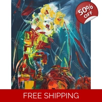 Expressionistic Still Life 736