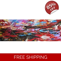 Iridescent Abstract Landscape 379