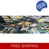 Iridescent Abstract Landscape 387..