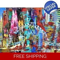 London City Abstract 092