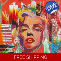 Portrait Marilyn New York City 583