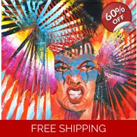 Portrait Punk War Cry 624