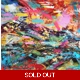 SOLD Rainbow Abstract Landscape 286 Acrylic on S..