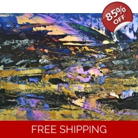 Rainbow Abstract Landscape 365