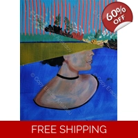 Sunny day out 545 Acrylic on Stre..