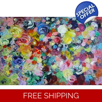 Sweet Flowers Colourful Roses 5173