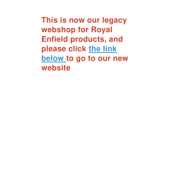 Royal Enfield Super Meteor / Shotgun  650 belt drive