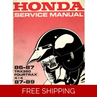 AGRIBIKES 1986-1989 FOURTRAX-FOREMAN 350SERVICE_MANUAL_REPAIR
