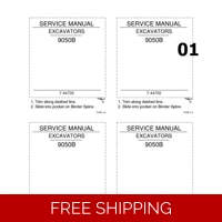 CASE 9050B EXCAVATOR SERVICE REPAIR MANUAL