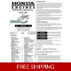 HONDA GXV SERIES GXV140 OPERATORS SERVICE MANUAL