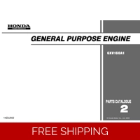 HONDA GXV SERIES GXV160A1 CODE GJAJA CODE PARTS MANUAL