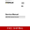01 CATERPILLAR 308B SR MINI HYDRAULIC EXCAVATOR SERVICE REPAIR MANUAL