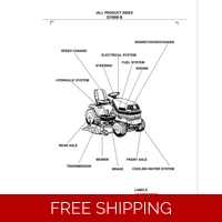 KUBOTA-GARDEN TRACTOR G1900S PARTS MANUAL