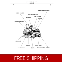 KUBOTA-GARDEN TRACTOR G2000S PARTS MANUAL