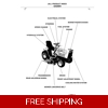 KUBOTA-GARDEN TRACTOR G4200H PARTS MANUAL