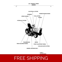 KUBOTA-GARDEN TRACTOR G6200H PARTS MANUAL