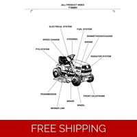 KUBOTA-GARDEN TRACTOR T1600H PARTS MANUAL