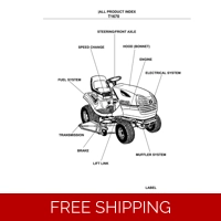 KUBOTA-GARDEN TRACTOR T1670 PARTS MANUAL