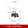 KUBOTA M5950 PARTS MANUAL